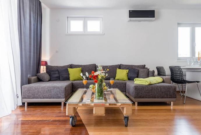 Luxury Apartment With Private Heated Pool Sibenik Exterior photo